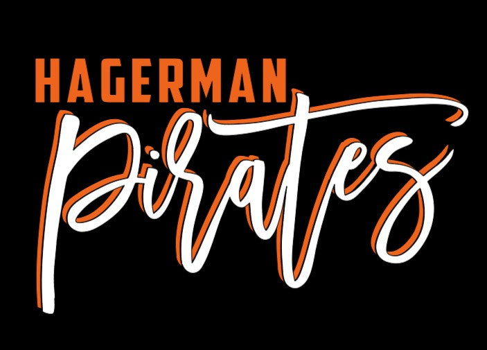 GLITTER HAGERMAN Pirates Cursive HOODIE