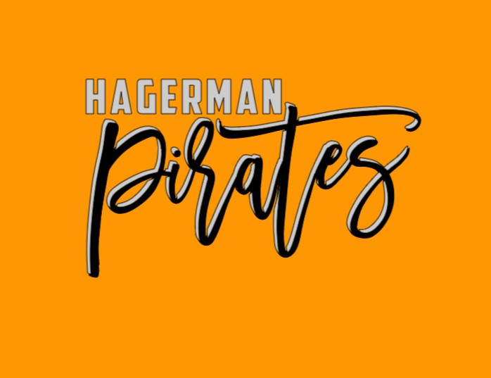 GLITTER HAGERMAN Pirates Cursive HOODIE